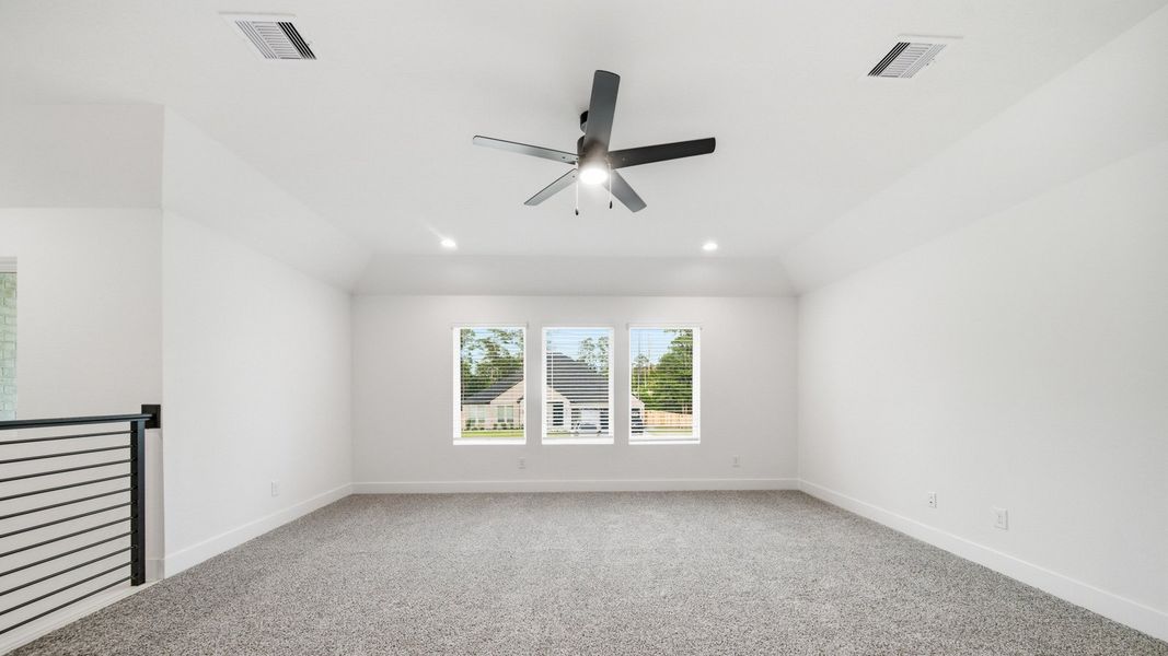 Representative unfurnished interior of a home built from the Capri by D.R. Horton in Butlers Bend Estates, Pinehurst (Image 27).