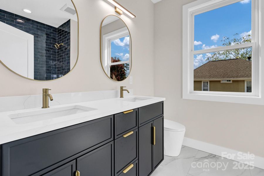 Furnished interior view inside a new home in , Asheville (Image 26).