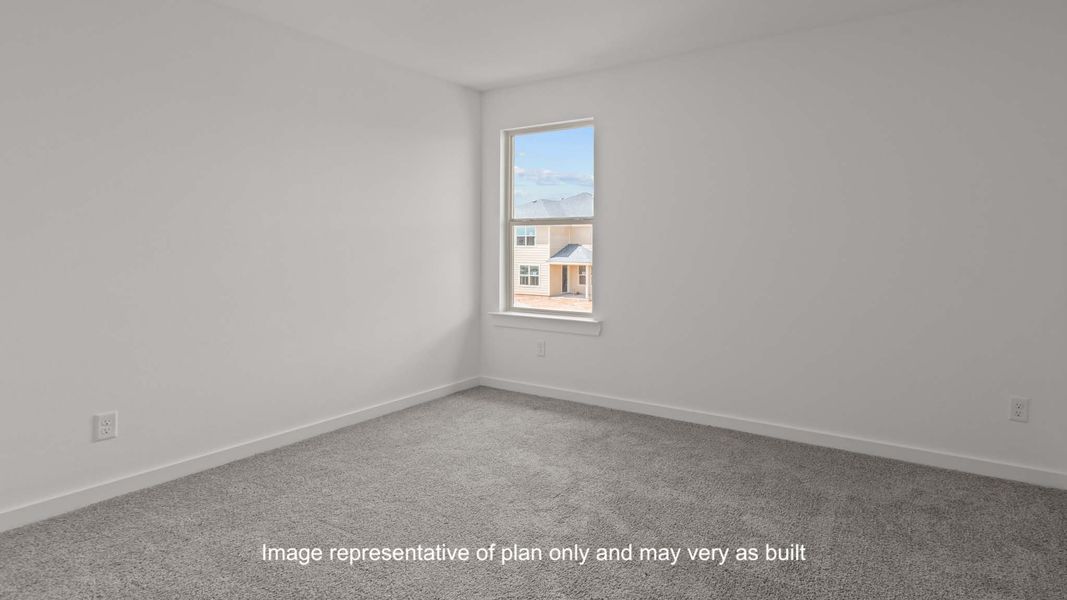 Representative unfurnished interior of a home built from the The Jayde by D.R. Horton in Terra Vista, Lubbock (Image 23). Representative unfurnished interior of a home built from the The Jayde by D.R. Horton in Terra Vista, Lubbock (Image 23).