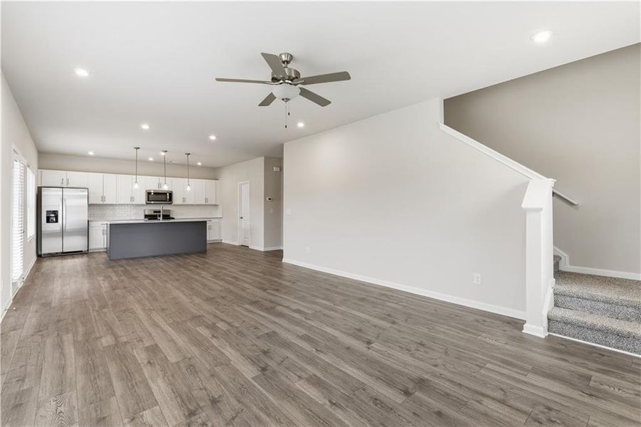 Spacious, unfurnished interior of a new home in The Reserve at Chapel Hill Phase II, Douglasville (Image 18).