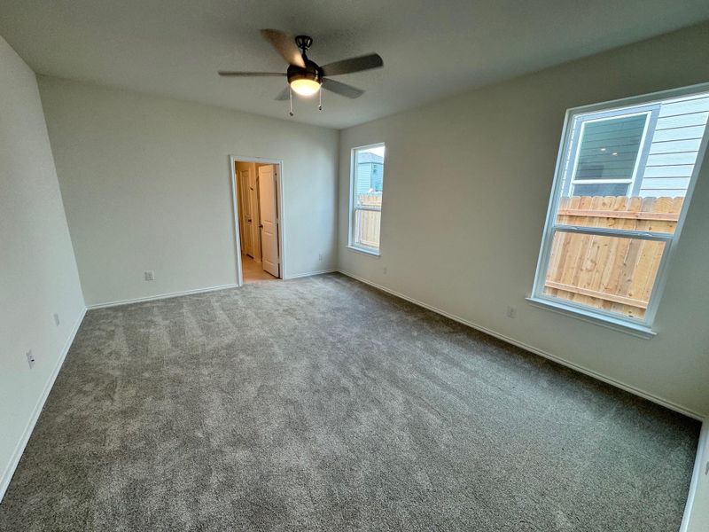 Spacious, unfurnished interior of a new home in Sonterra - Cool Water, Jarrell (Image 18). Spacious, unfurnished interior of a new home in Sonterra - Cool Water, Jarrell (Image 18).