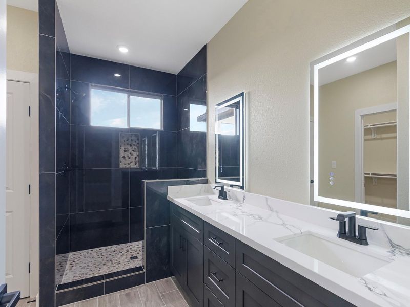 Furnished interior view inside a new home in , Cleveland (Image 8). Furnished interior view inside a new home in , Cleveland (Image 8).