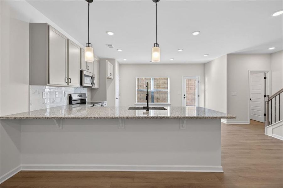 Furnished interior view inside a new home in Sanders Park, Austell (Image 12). Furnished interior view inside a new home in Sanders Park, Austell (Image 12).