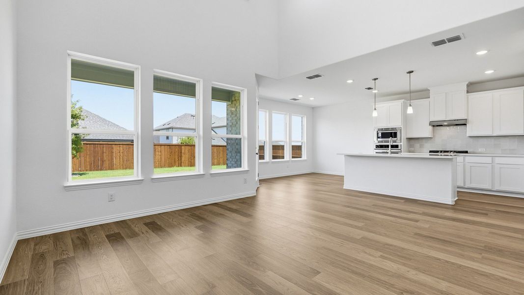 Furnished interior view inside a new home in Anna Ranch, Anna (Image 14).