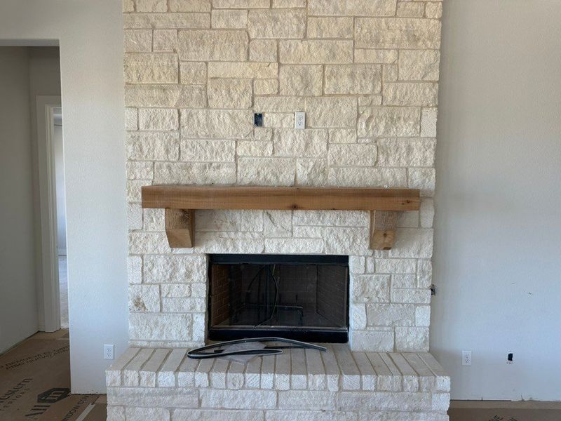 In-progress construction of a new home in Fannin Ranch, Leonard, TX (Image 18).