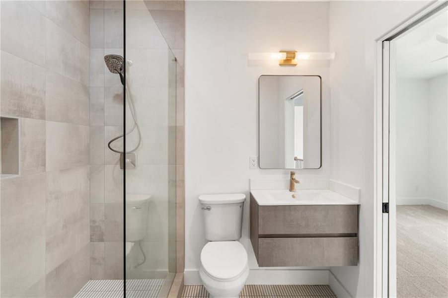 Furnished interior view inside a new home in , Snellville (Image 47). Furnished interior view inside a new home in , Snellville (Image 47).