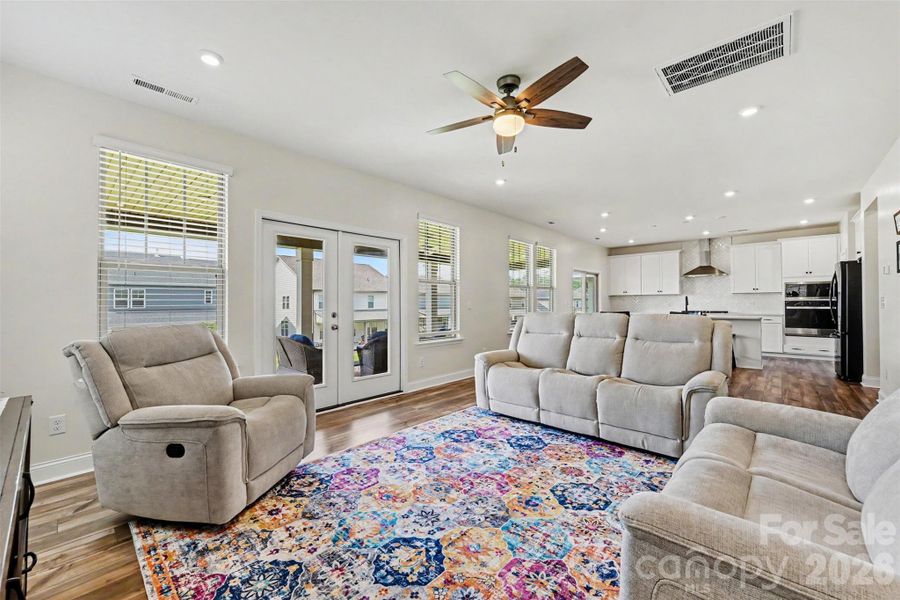 Furnished interior view inside a new home in , York (Image 8).