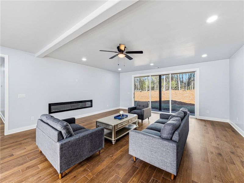 Furnished interior view inside a new home in , Fayetteville (Image 6).