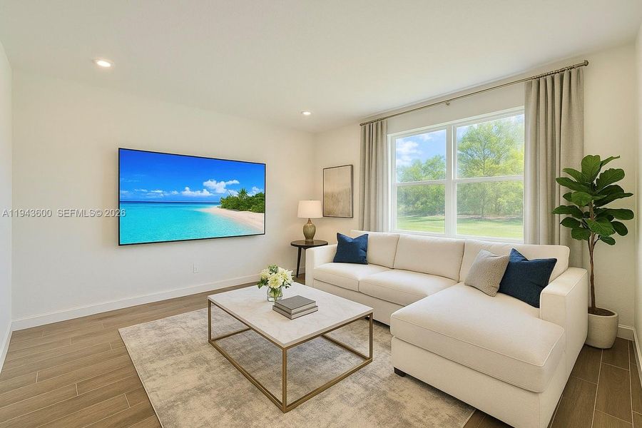 Furnished interior view inside a new home in Sabal Pointe, Jensen Beach (Image 8).