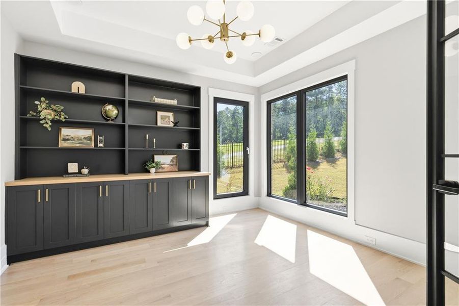 Furnished interior view inside a new home in , Dacula (Image 12).