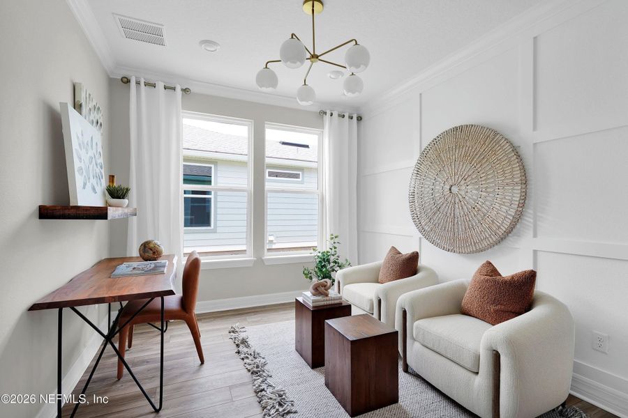 Furnished interior view inside a new home in , Yulee (Image 14).