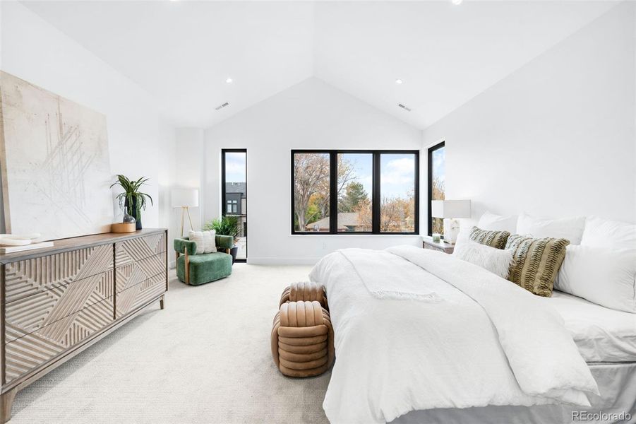 Furnished interior view inside a new home in , Denver (Image 5).