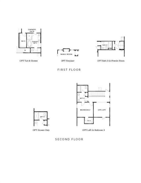 2D floor plan layout of this home in Aberdeen, Hoschton, GA (Image 4).