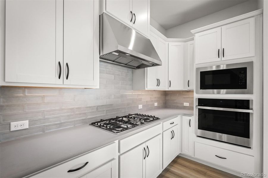 Furnished interior view inside a new home in Revel Crossing at Wolf Ranch – The Outlook Collection, Colorado Springs (Image 28).