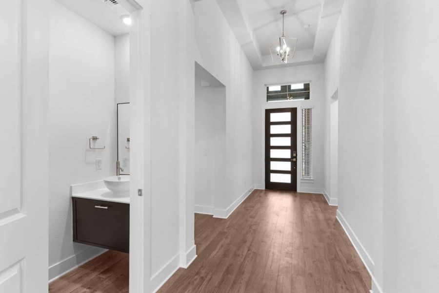 Spacious, unfurnished interior of a new home in Broken Oak, Georgetown (Image 20). Spacious, unfurnished interior of a new home in Broken Oak, Georgetown (Image 20).