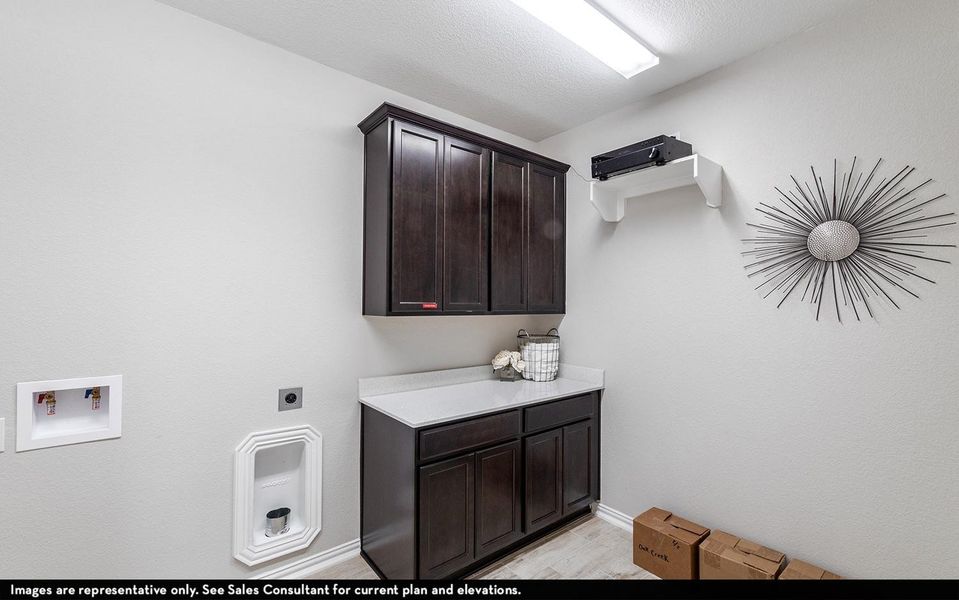 Furnished interior view inside a new home in Sundance Cove, Crosby (Image 9).