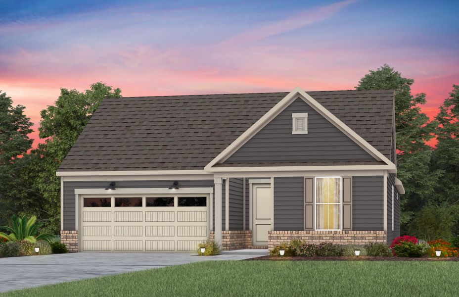 Representative exterior photo of a completed home built from the Palmary by Pulte Homes in Forest Creek, Waxhaw, NC (Image 2).