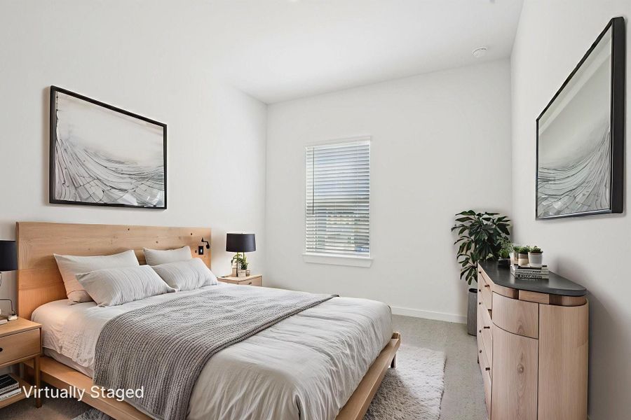 Furnished interior view inside a new home in Kemah Crossing - City Series, Kemah (Image 6).