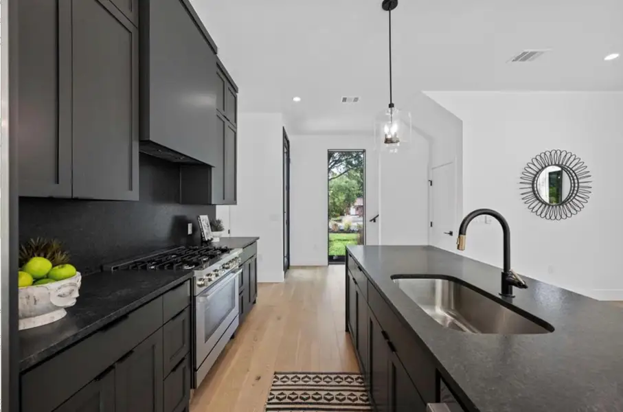 Furnished interior view inside a new home in , Austin (Image 8). Furnished interior view inside a new home in , Austin (Image 8).