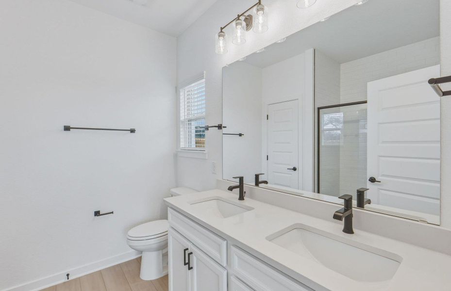 Furnished interior view inside a new home in Woodside, Georgetown (Image 10).
