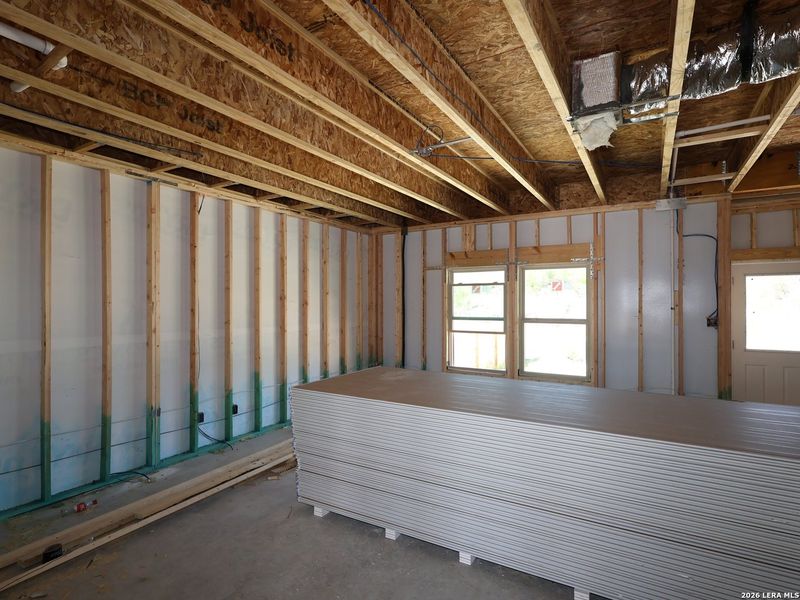 In-progress construction of a new home in Agave, San Antonio, TX (Image 25).