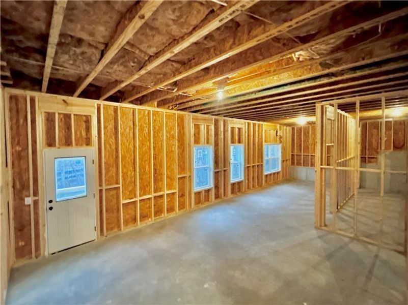 In-progress construction of a new home in , Cartersville, GA (Image 34).