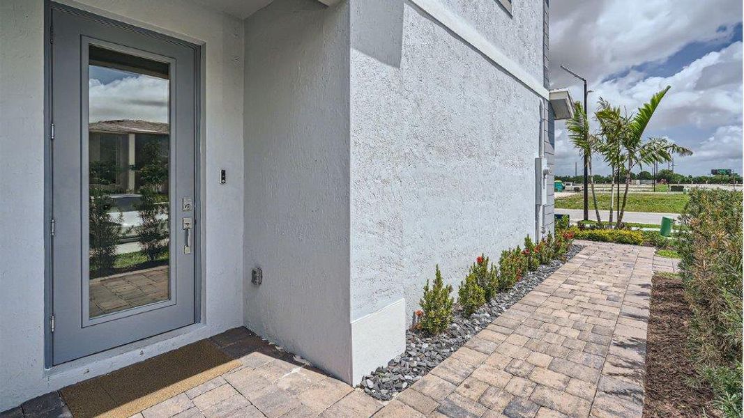 Representative exterior photo of a completed home built from the Denali by D.R. Horton in Parker Pointe, Homestead, FL (Image 22). Representative exterior photo of a completed home built from the Denali by D.R. Horton in Parker Pointe, Homestead, FL (Image 22).