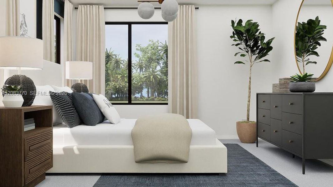 Furnished interior view inside a new home in Solterra, Sunrise (Image 15).