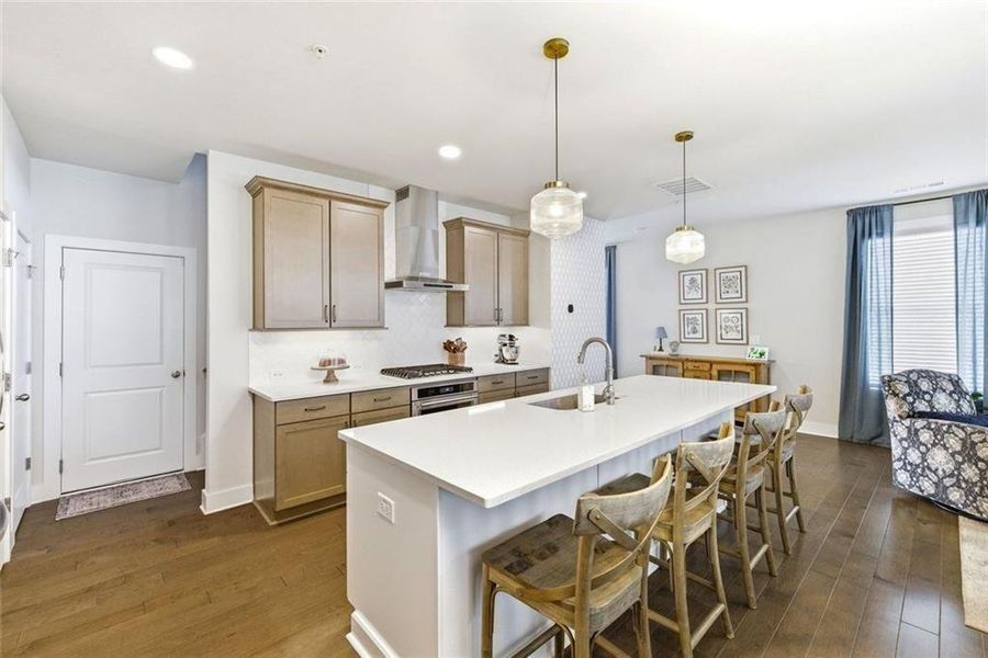 Furnished interior view inside a new home in , Cumming (Image 13).