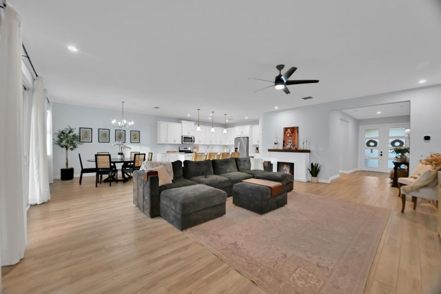 Furnished interior view inside a new home in Tradition - Cadence, Port St. Lucie (Image 36).