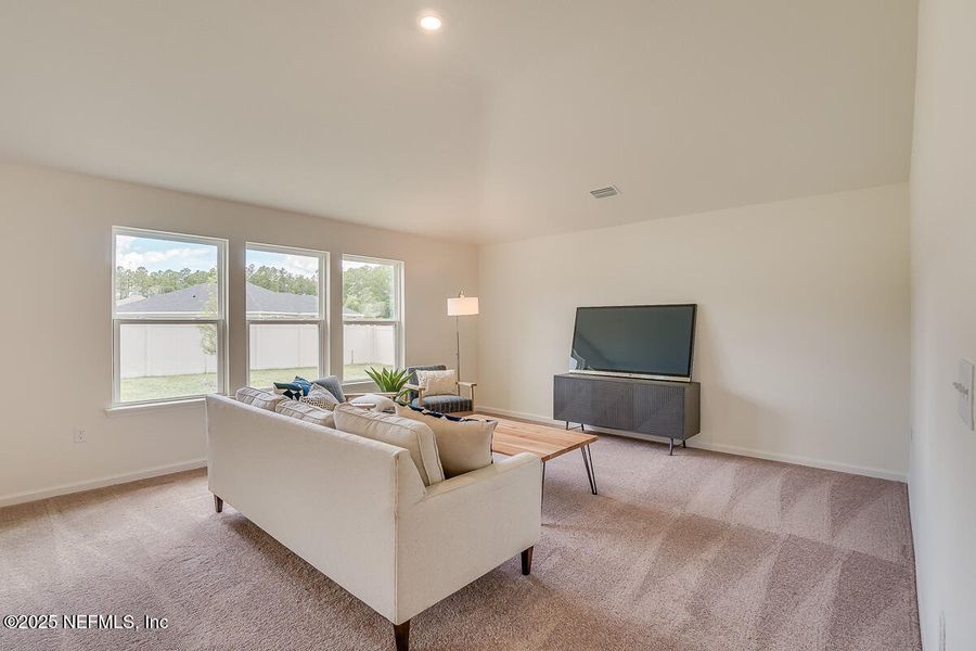 Furnished interior view inside a new home in , Green Cove Springs (Image 4). Furnished interior view inside a new home in , Green Cove Springs (Image 4).