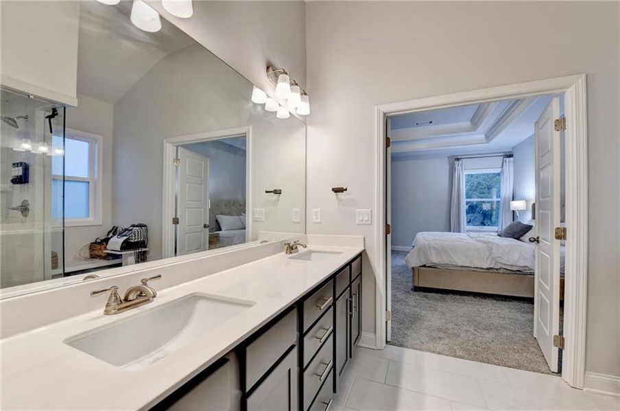 Furnished interior view inside a new home in , Lawrenceville (Image 44).