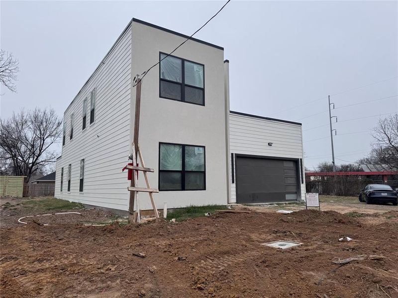 In-progress construction of a new home in , Dallas, TX (Image 7).