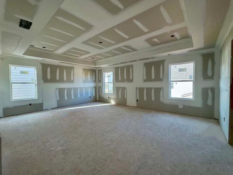 Primary Bedroom Construction Progress Primary Bedroom Construction Progress