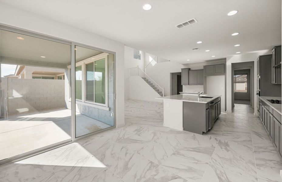 Furnished interior view inside a new home in Allen Ranches, Litchfield Park (Image 11).