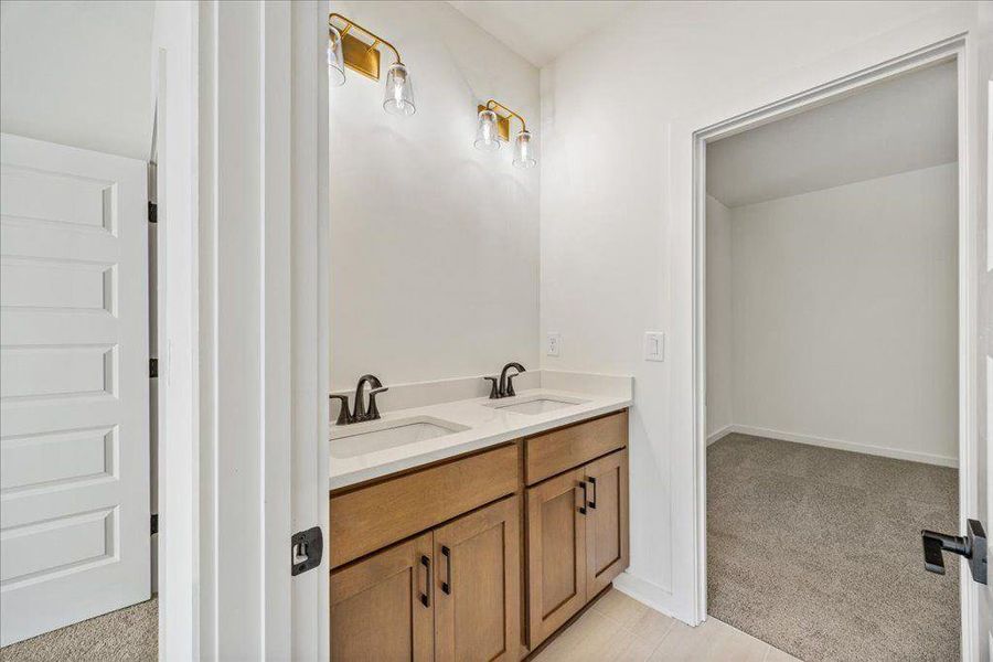 Furnished interior view inside a new home in , Cumming (Image 15).