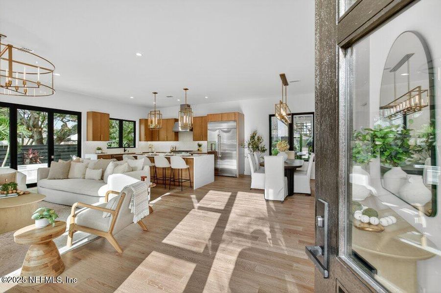 Furnished interior view inside a new home in , Neptune Beach (Image 11).