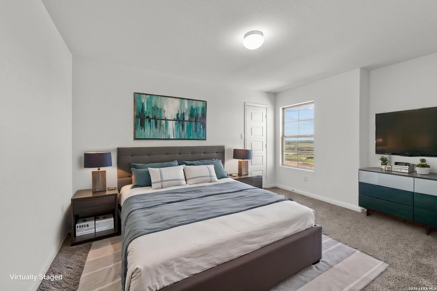 Furnished interior view inside a new home in Winding Brook, San Antonio (Image 10).