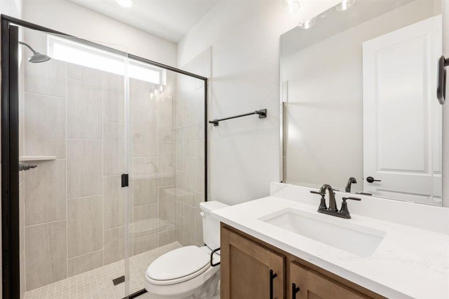 Furnished interior view inside a new home in Timberbrook, Justin (Image 9).