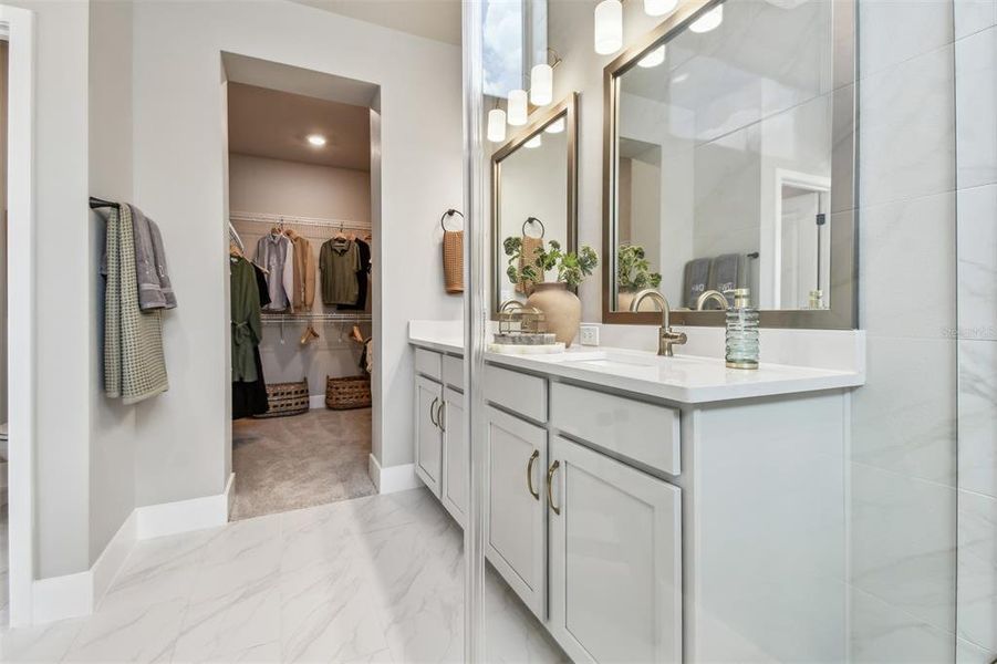 Furnished interior view inside a new home in North River Ranch – Townhomes, Parrish (Image 14).