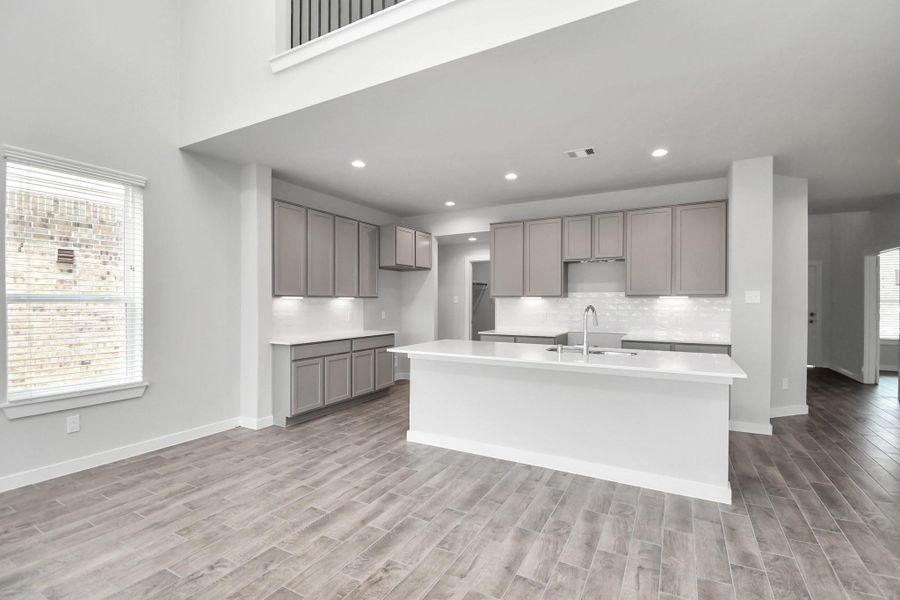 Sample photo of completed home with similar floor plan. Actual colors and selections may vary.