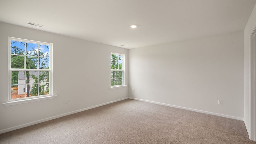 Spacious, unfurnished interior of a new home in Faircrest, Greensboro (Image 16). Spacious, unfurnished interior of a new home in Faircrest, Greensboro (Image 16).