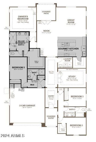 ARROYO SECO-LOT 32-FLOORPLAN