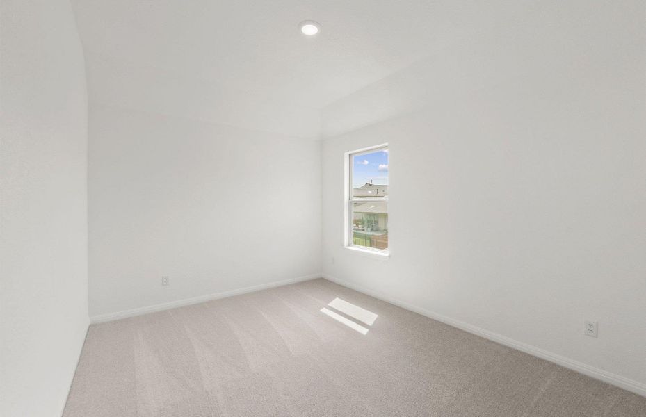 Spacious, unfurnished interior of a new home in Saddleback at Santa Rita Ranch, Liberty Hill (Image 18). Spacious, unfurnished interior of a new home in Saddleback at Santa Rita Ranch, Liberty Hill (Image 18).