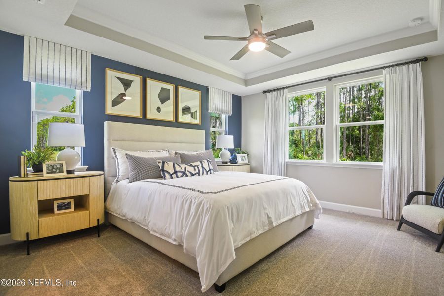 Furnished interior view inside a new home in , St. Augustine (Image 12).