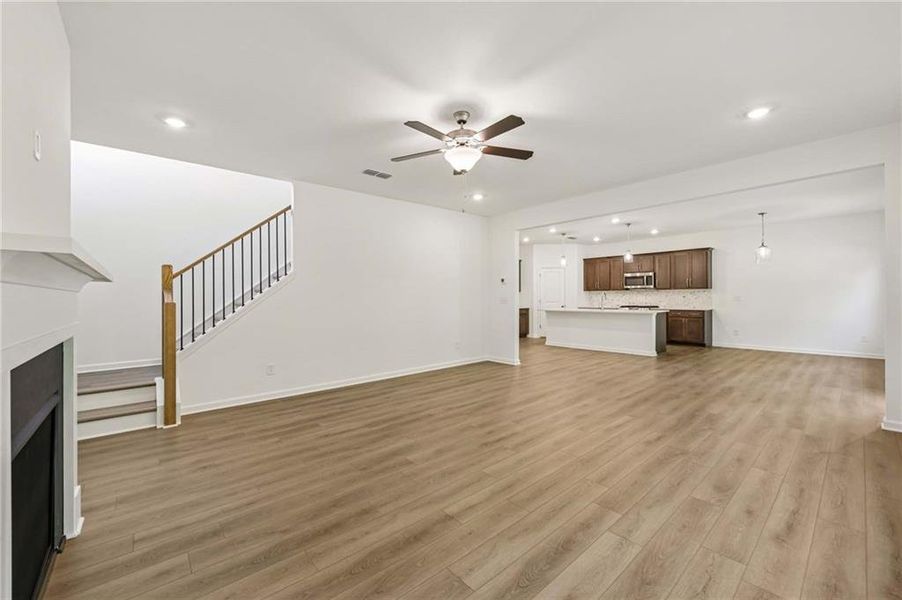 Spacious, unfurnished interior of a new home in The Estates at Casteel, Bethlehem (Image 22).