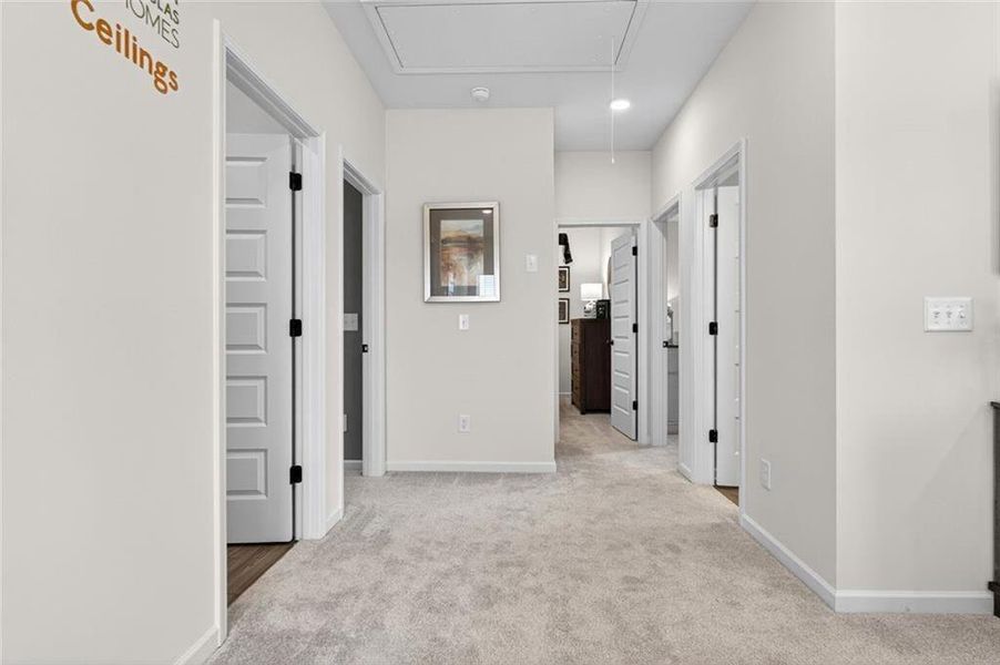Spacious, unfurnished interior of a new home in Fair Oak, Calhoun (Image 21). Spacious, unfurnished interior of a new home in Fair Oak, Calhoun (Image 21).