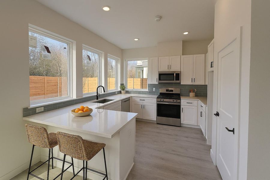 Furnished interior view inside a new home in , Austin (Image 4).