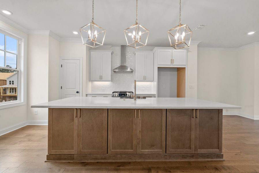 Representative furnished interior of a home built from the The Grayson II by The Providence Group in Townes 333, Peachtree Corners (Image 8).