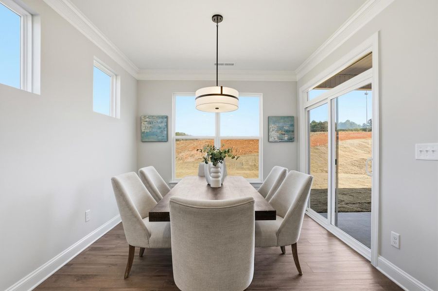 Furnished interior view inside a new home in Carrington, Stanley (Image 20).